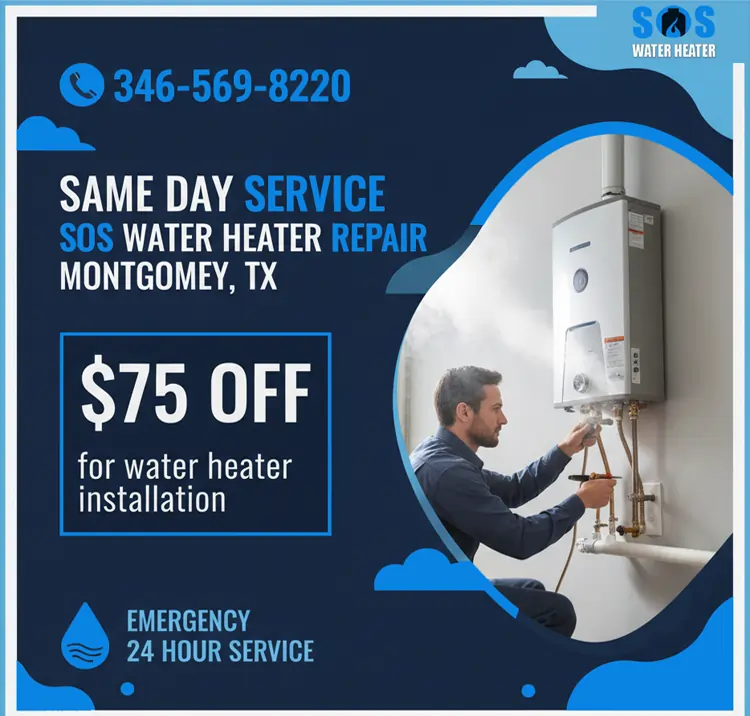 SOS Water Heater Montgomery offer
